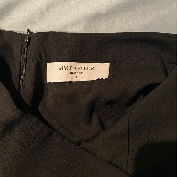 MM Lafleur The Cobble Hill Skirt Washable Wool in Black Size 0 - Picture 11 of 15